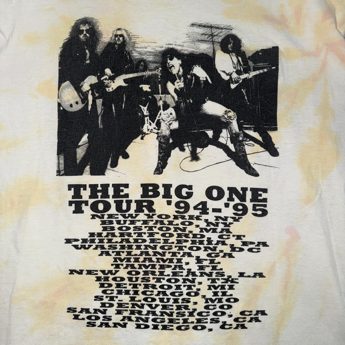 Aerosmith Get A Tour Long-Sleeve T-Shirt Size L