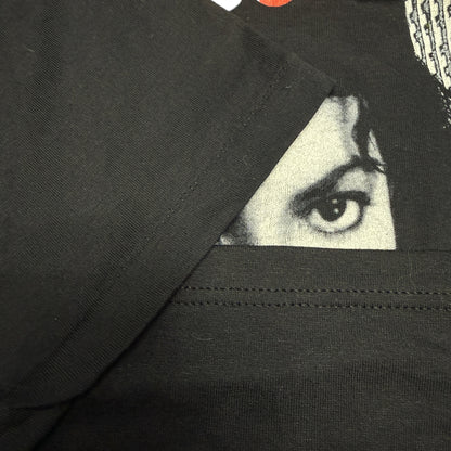 Michael Jackson 80s BAD TOUR 88 80's Vintage T-Shirt Black Size XL