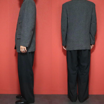 ISSEY MIYAKE MEN 97AW Mao Collar Reconstructed Blazer Size S