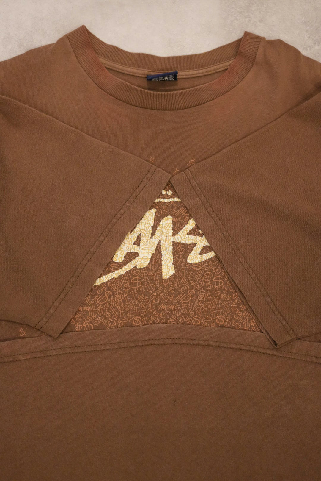 Stussy 00s Faded Brown Cotton Size L