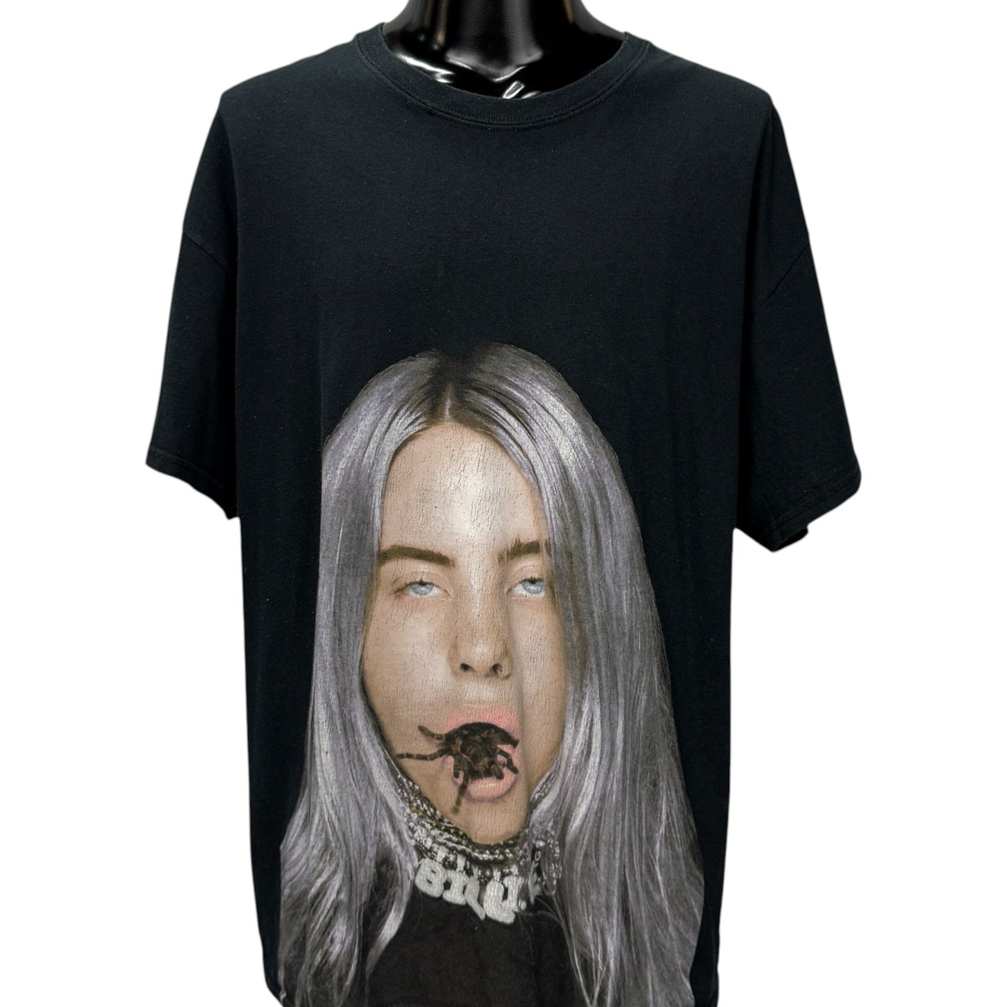 BILLIE EILISH 00s Spider Portrait T-Shirt Size XL
