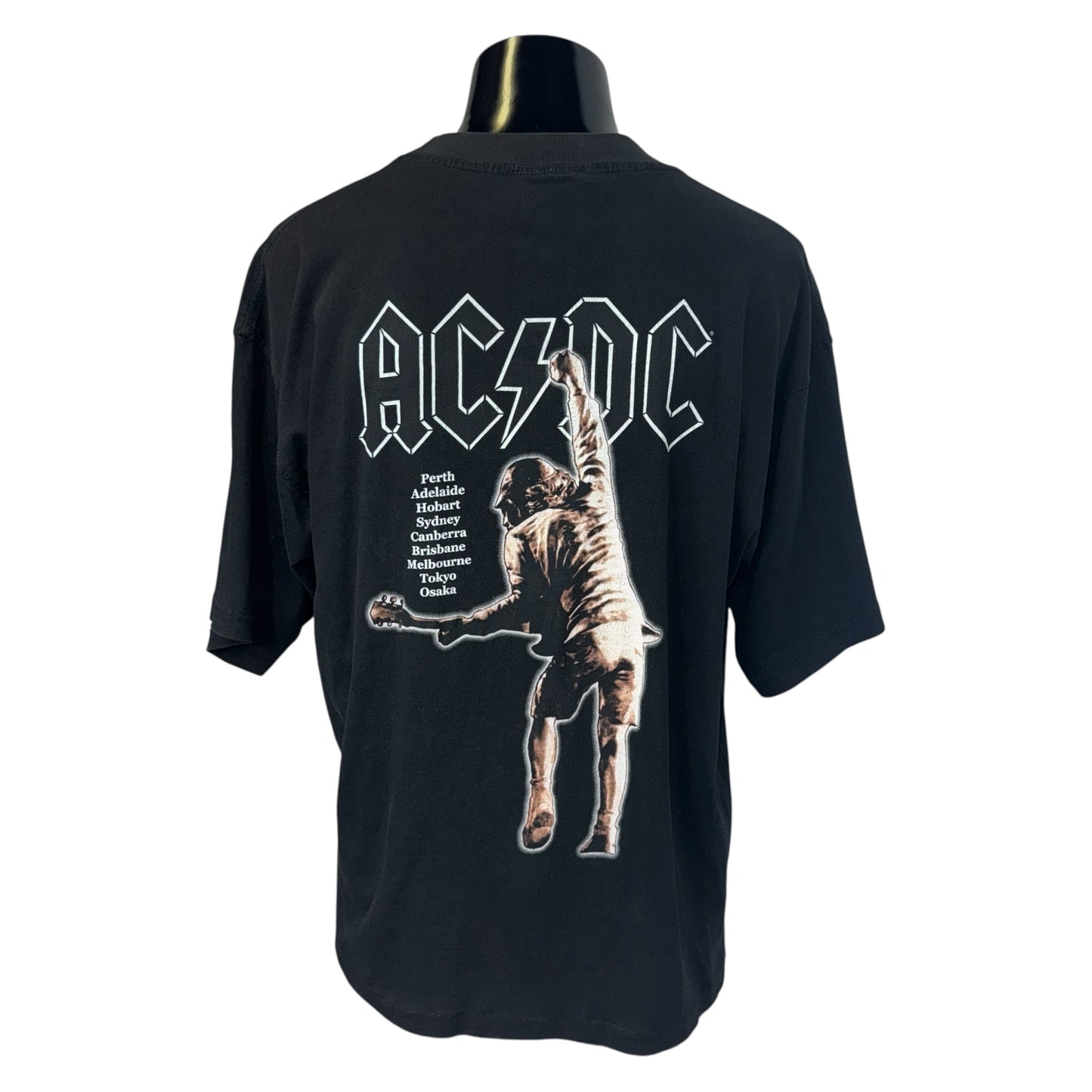 AC/DC STIFF UPPER LIP Vintage T-Shirt Size XL