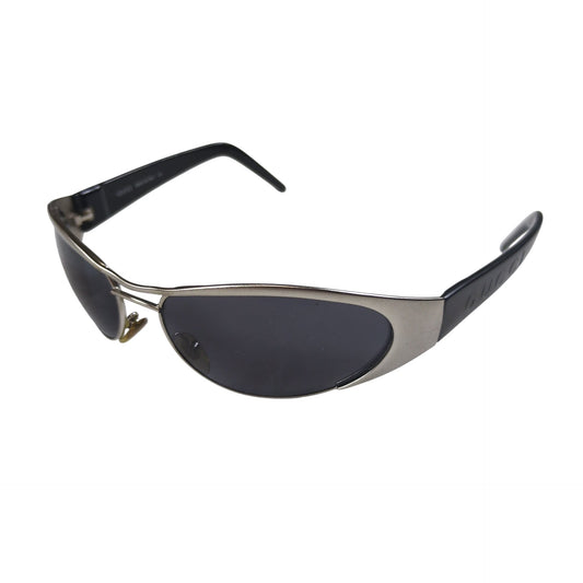 GUCCI Metallic Double Bridge Hunter Sunglasses Size 62□16