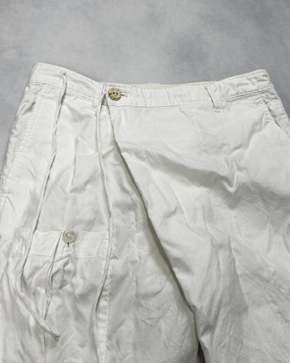 MIHARA YASUHIRO Asymmetrical Flap Shorts (2000s) Size S