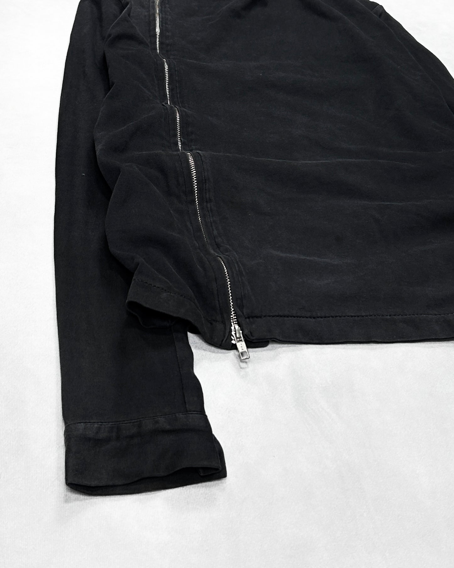 Lentrian Asymmetric Zip High Neck Jacket (F/W 2014) Size XS