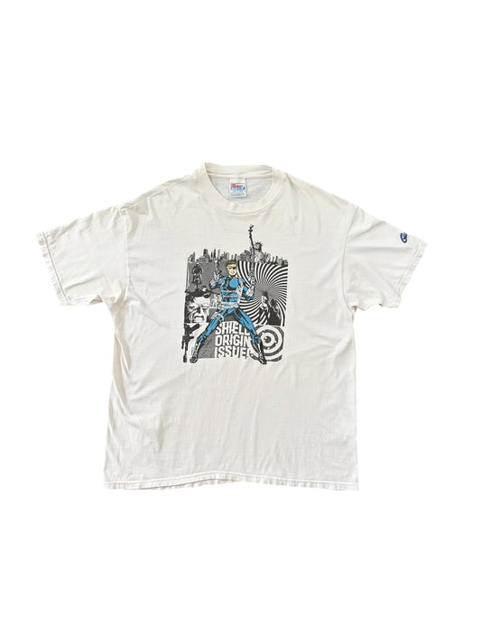 Marvel Comics Nick Fury SHIELD Jim Steranko 90s Tee Size XL