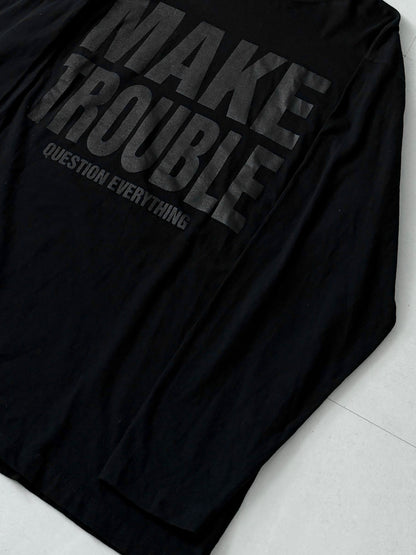 KATHARINE HAMNETT Message Design Organic Cotton Sleeve Shirt