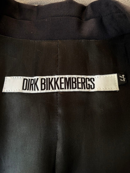 DIRK BIKKEMBERGS 90s Wool Sculptural Jacket M Size M