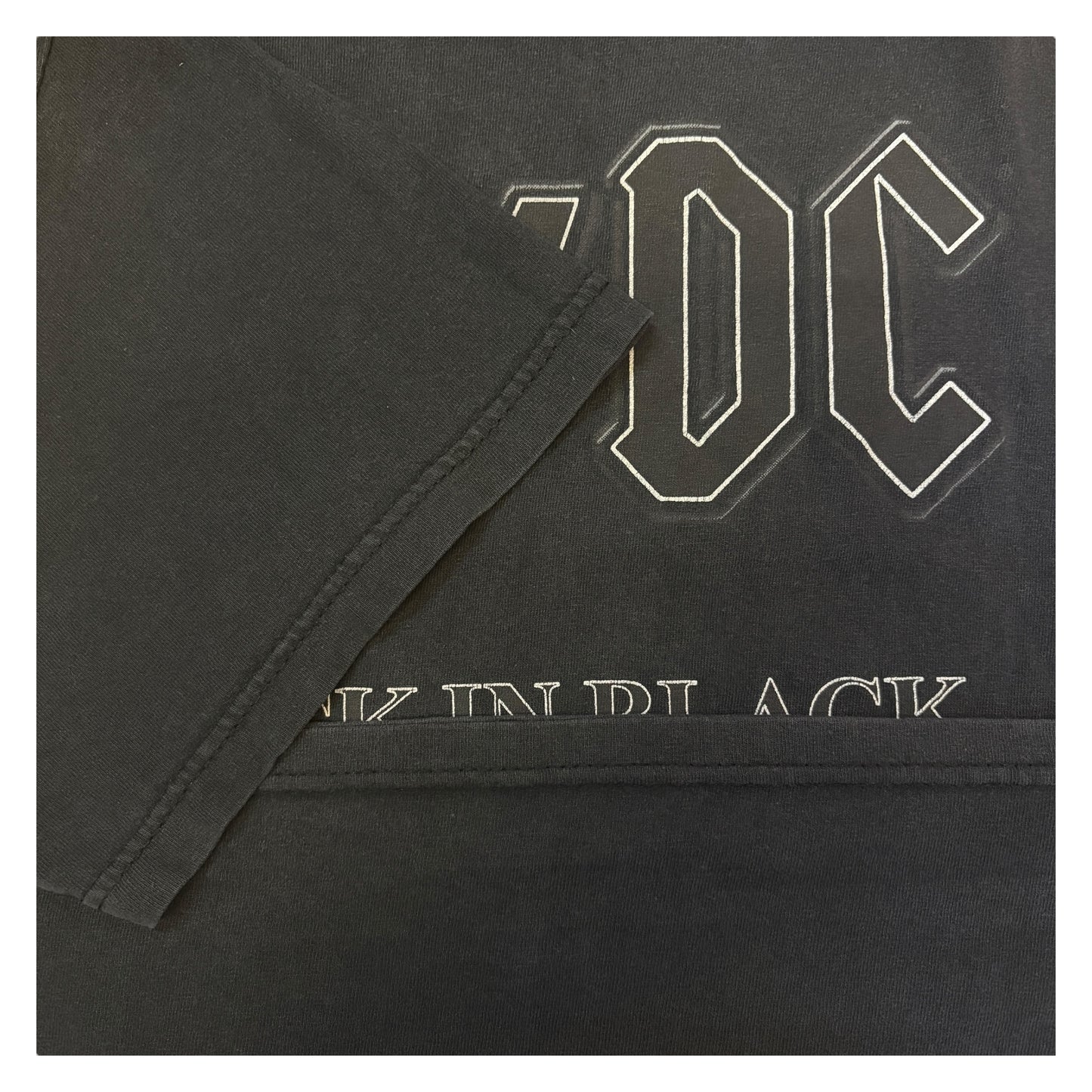 AC/DC BACK IN BLACK T-Shirt Size XL