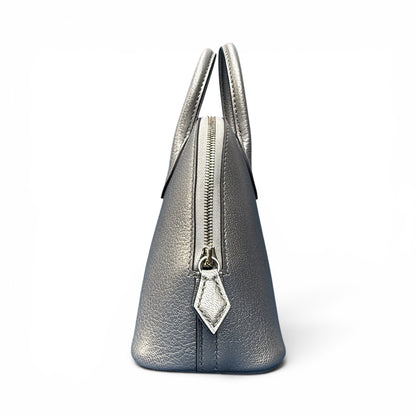 HERMES Mini Bolide 1923 Metallic Chevre Bag Size ONE SIZE