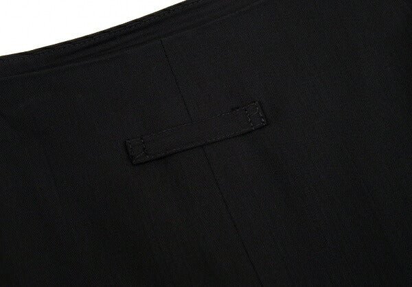 Jean Paul GAULTIER FEMME Wool Rayon Skirt Black Size 40