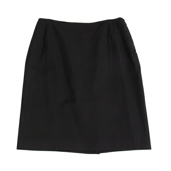 Jean Paul GAULTIER FEMME Wool Rayon Skirt Black Size 40