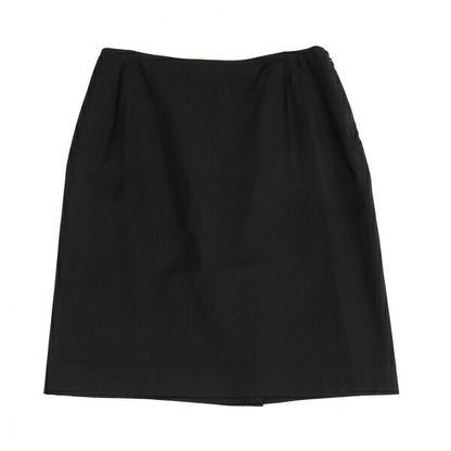 Jean Paul GAULTIER FEMME Wool Rayon Skirt Black Size 40