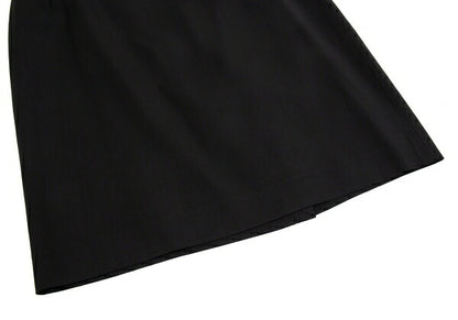 Jean Paul GAULTIER FEMME Wool Rayon Skirt Black Size 40