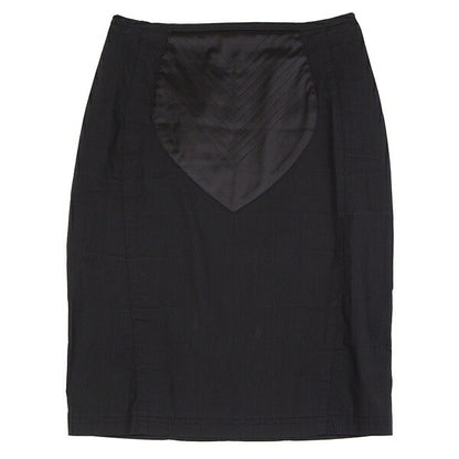 Jean Paul GAULTIER CLASSIQUE Front Panel Skirt Black Size 40