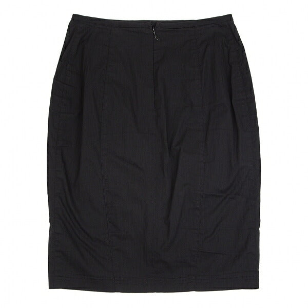 Jean Paul GAULTIER CLASSIQUE Front Panel Skirt Black Size 40