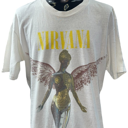 Nirvana In Utero 90's Vintage T-Shirt Size XL