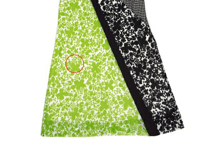 VIVIENNE TAM Paneled Print Powernet Dress White Multi Size 1