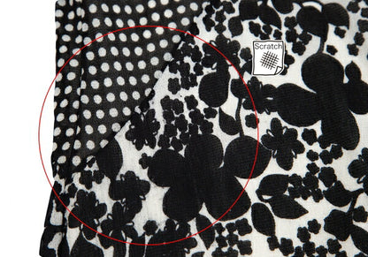 VIVIENNE TAM Paneled Print Powernet Dress White Multi Size 1