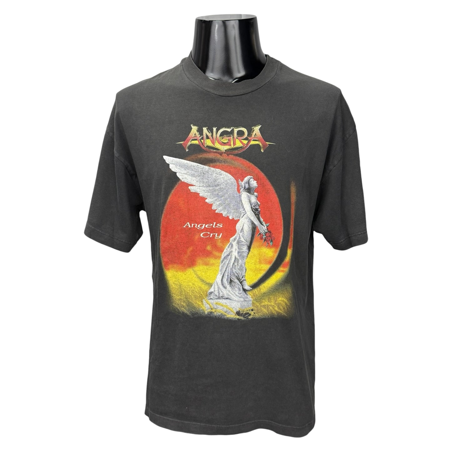 ANGRA 90s Vintage Angels Cry Album Art T-Shirt Size L