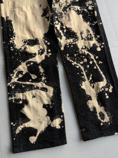 MILKBOY Bleached Splatter Denim Jeans