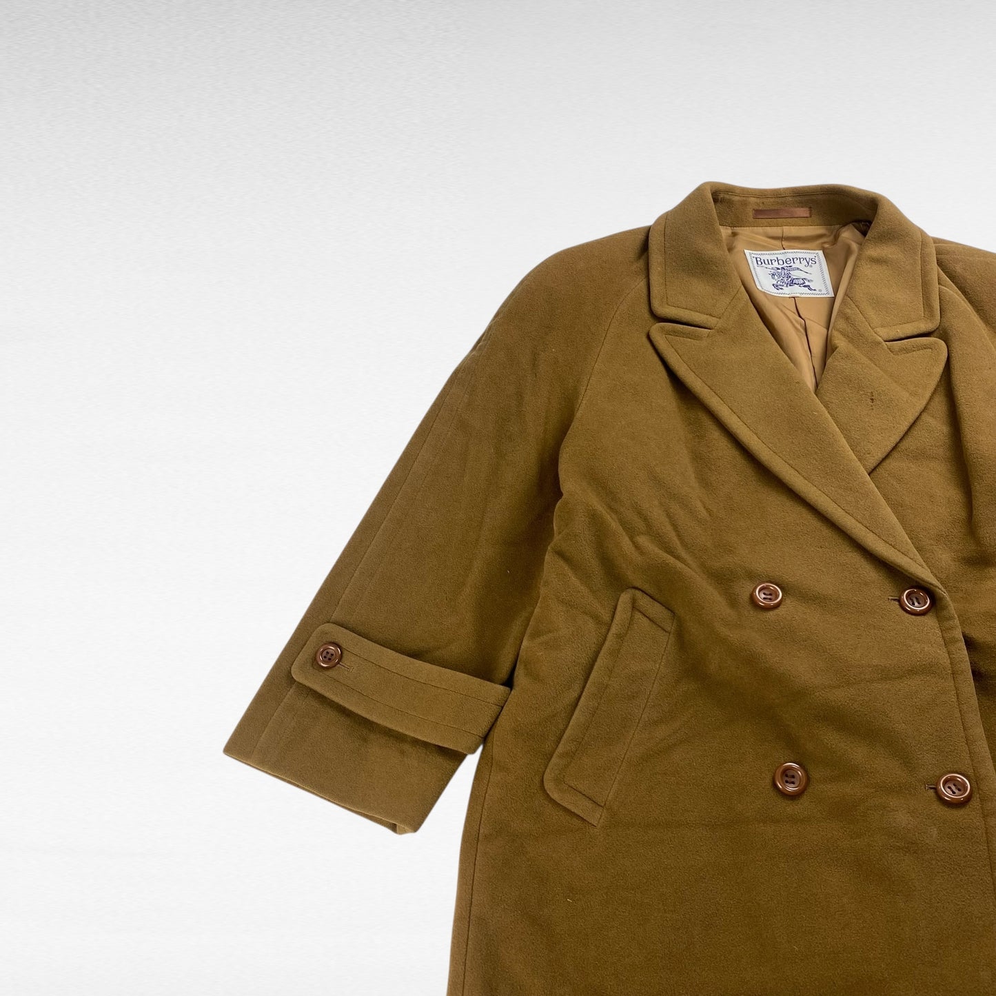Burberrys' 90s Wool Coat Size L