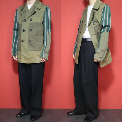 Comme des Garcons HOMME 10SS Reconstructed Jacket Size S