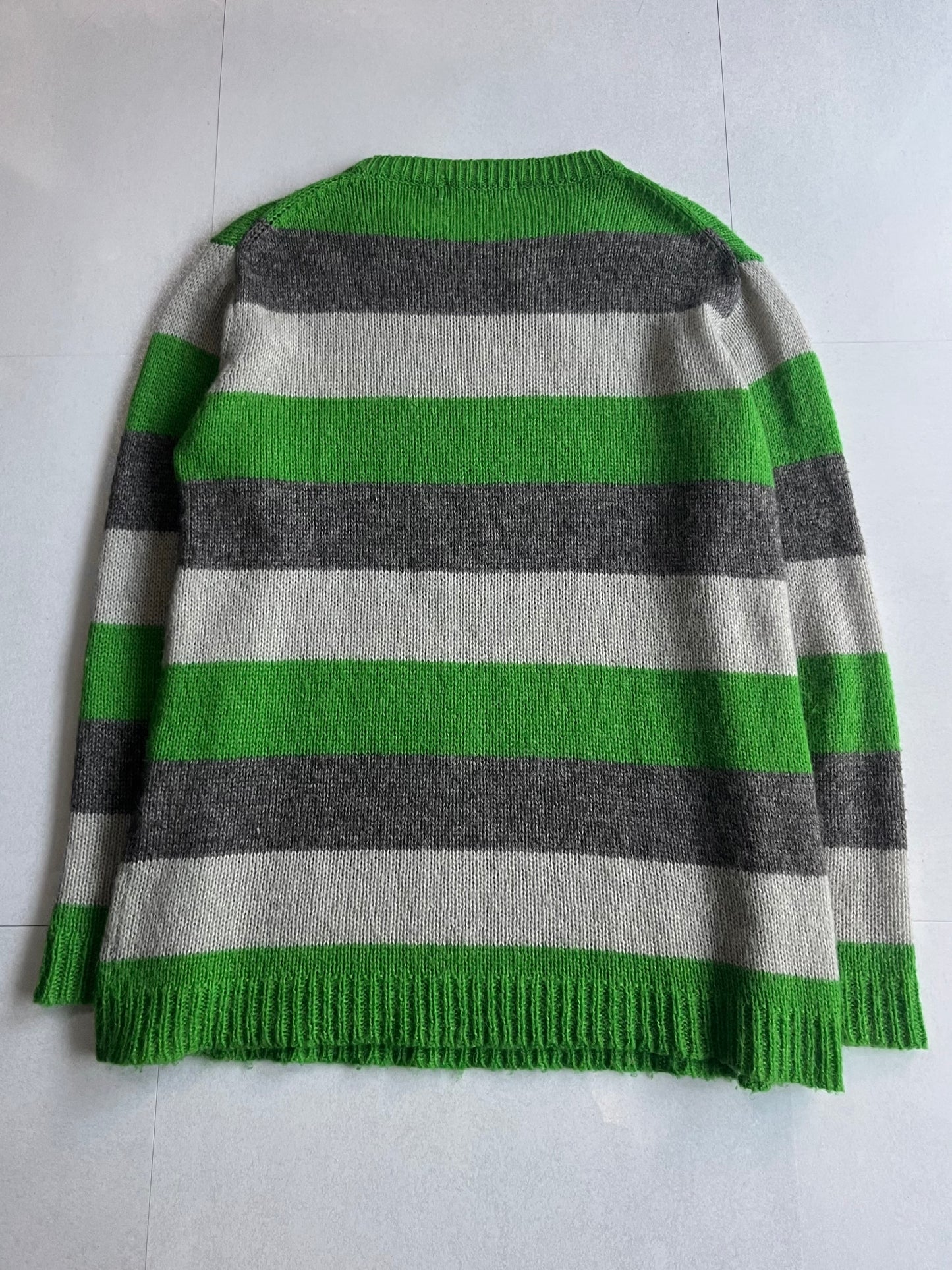 Undercover Striped Knit Mohair Blend Size 3