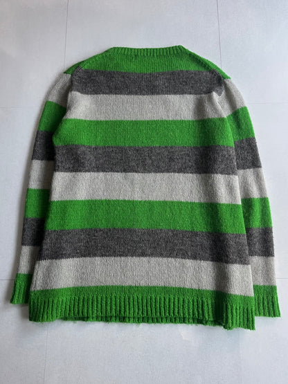 Undercover Striped Knit Mohair Blend Size 3