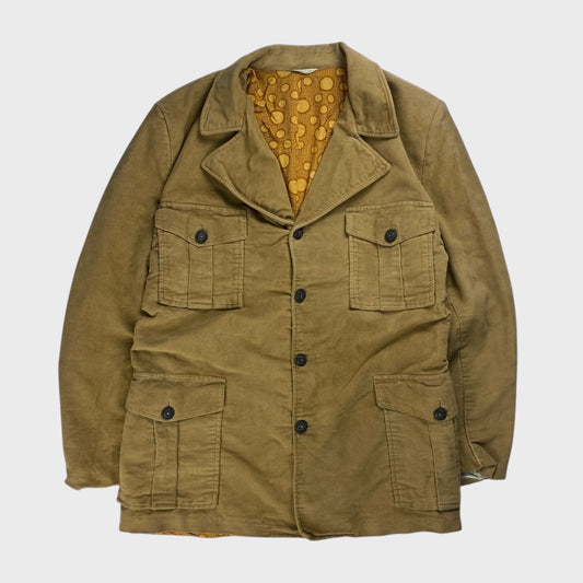 Dutch Suede Tailored Jacket Size S