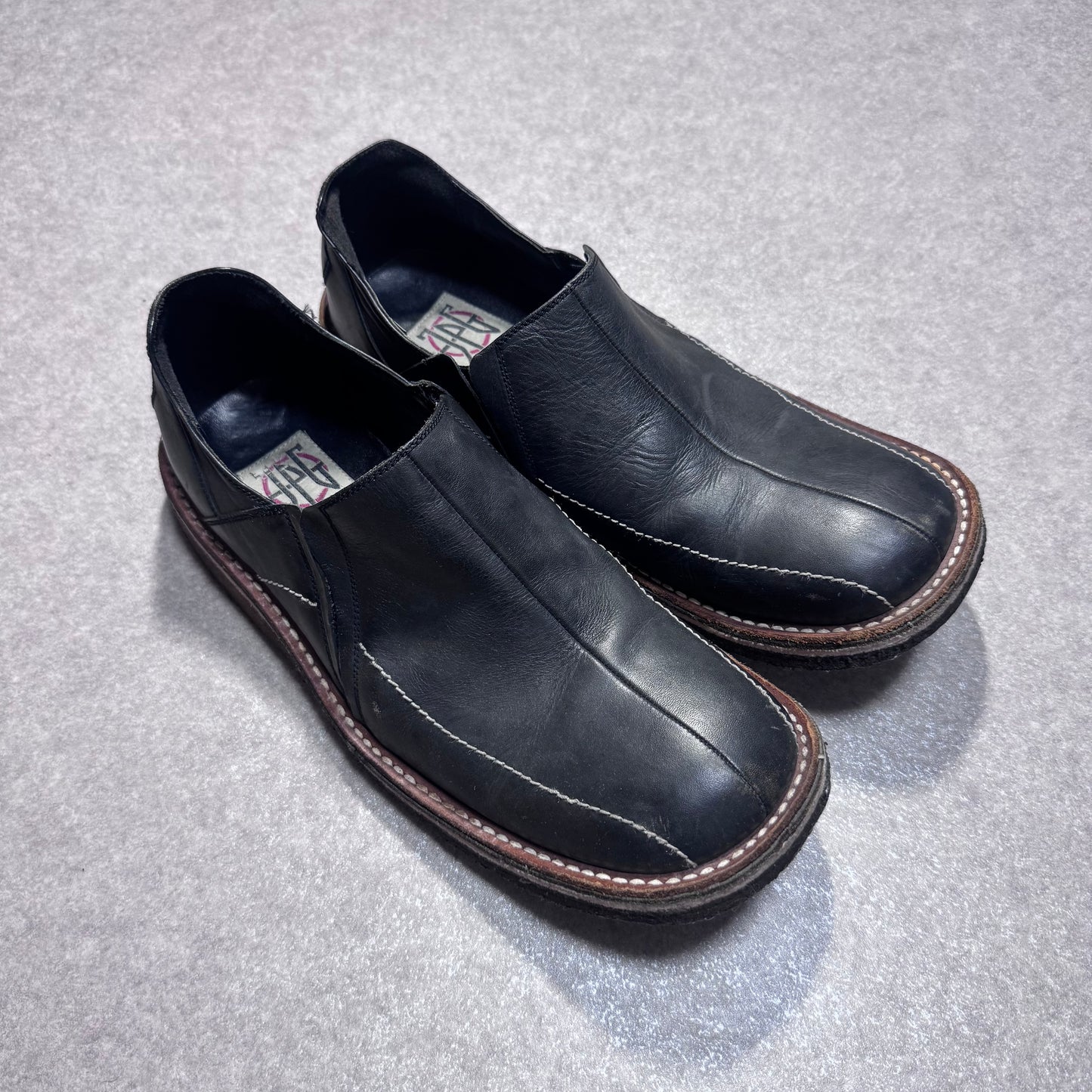Jean Paul Gaultier 90s Black Sneakers Size 25