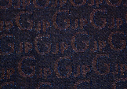 JPG by GAULTIER Lettering Jacquard Jacket Brown Size 48