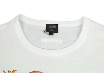 Jean Paul GAULTIER HOMME Basquiat T-Shirt White Size 48