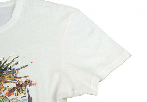 Jean Paul GAULTIER HOMME Basquiat T-Shirt White Size 48