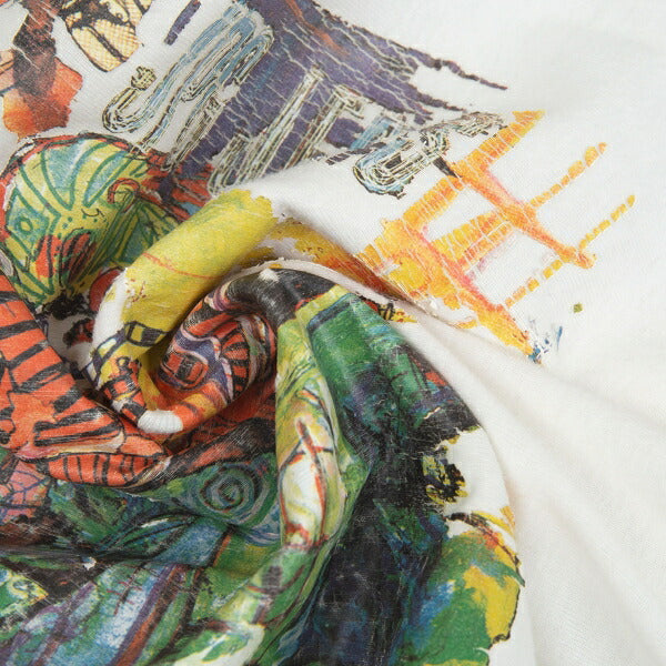 Jean Paul GAULTIER HOMME Basquiat T-Shirt White Size 48