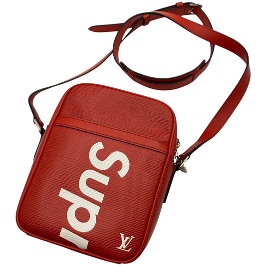 Louis Vuitton x Supreme Shoulder Bag Red