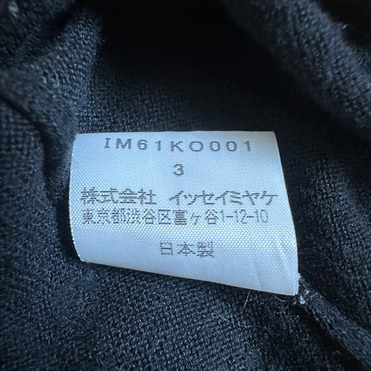 ISSEY MIYAKE SS96 Silk Blend V-Neck Dark Navy