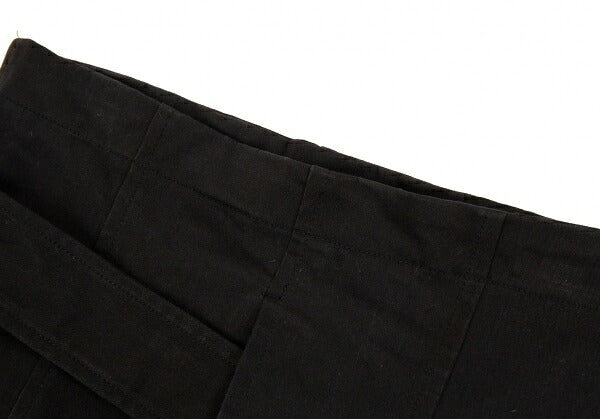 COMME des GARCONS Stretch Cotton Belt Skirt Black Size S