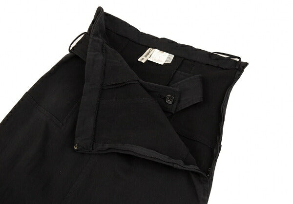 COMME des GARCONS Stretch Cotton Belt Skirt Black Size S