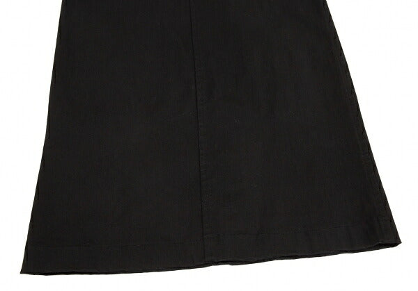 COMME des GARCONS Stretch Cotton Belt Skirt Black Size S