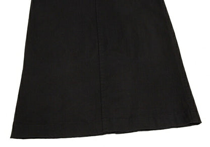 COMME des GARCONS Stretch Cotton Belt Skirt Black Size S