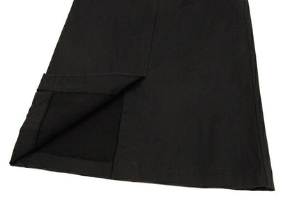 COMME des GARCONS Stretch Cotton Belt Skirt Black Size S