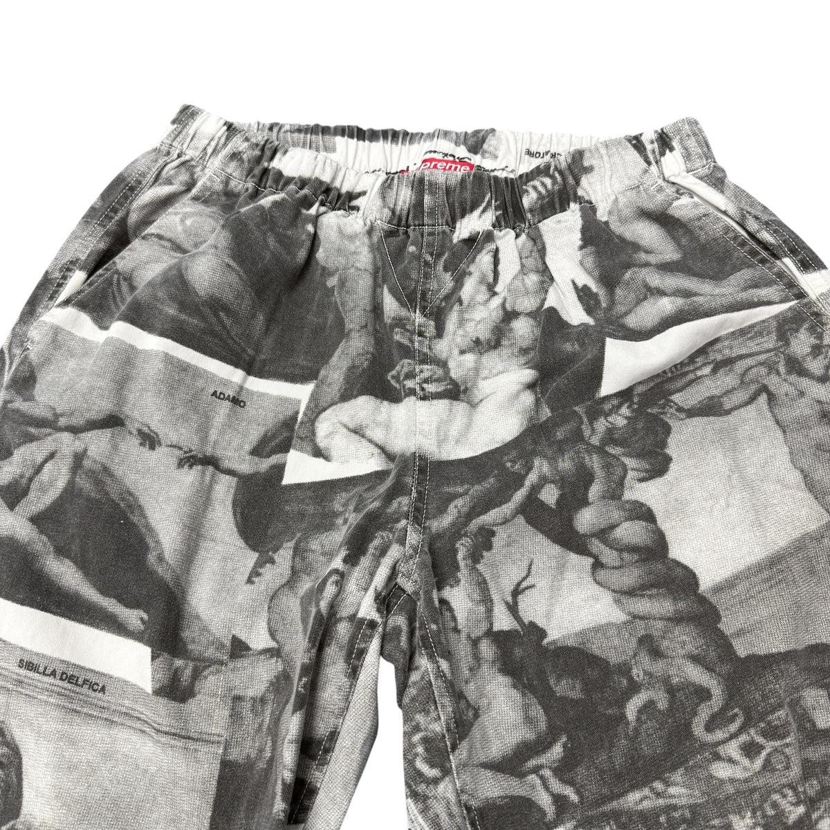 SUPREME 17AW Michelangelo All-Over Print Pant Size S