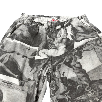 SUPREME 17AW Michelangelo All-Over Print Pant Size S