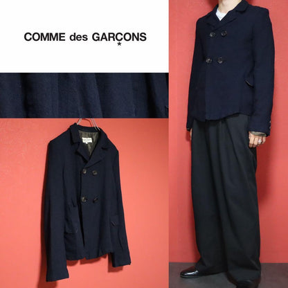 COMME des GARCONS 98AW Shrunk Double-Breasted Blazer Size M