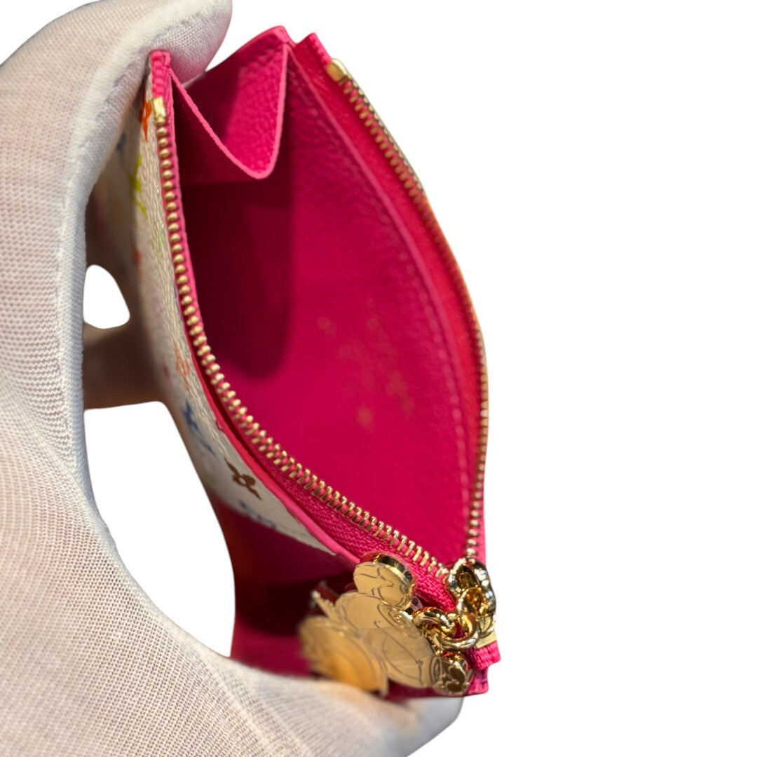 Louis Vuitton Card Case Pink