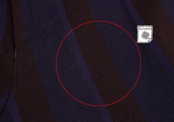 COMME des GARCONS Garment Dyed Wool Stripe Pants Size S