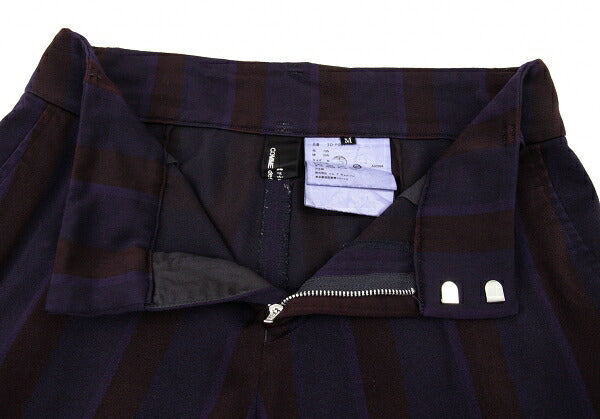 COMME des GARCONS Garment Dyed Wool Stripe Pants Size S