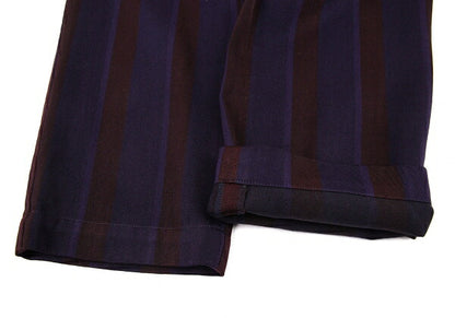 COMME des GARCONS Garment Dyed Wool Stripe Pants Size S
