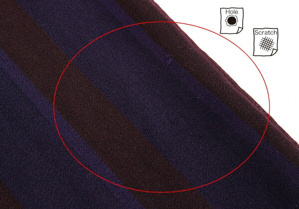 COMME des GARCONS Garment Dyed Wool Stripe Pants Size S